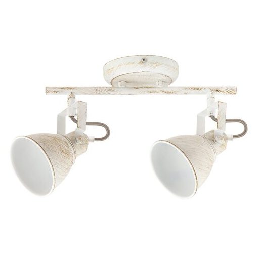 Rábalux Vivienne Spotlámpa E14 2x MAX 40W IP20 antik fehér RAB5967
