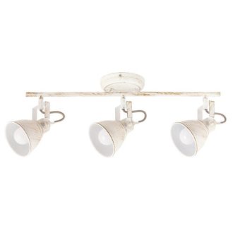   Rábalux Vivienne Spotlámpa E14 3x MAX 40W IP20 antik fehér RAB5968