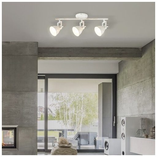 Rábalux Vivienne Spotlámpa E14 3x MAX 40W IP20 antik fehér RAB5968