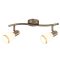 Rábalux Elite Spotlámpa E14 2x MAX 40W IP20 bronz RAB5971