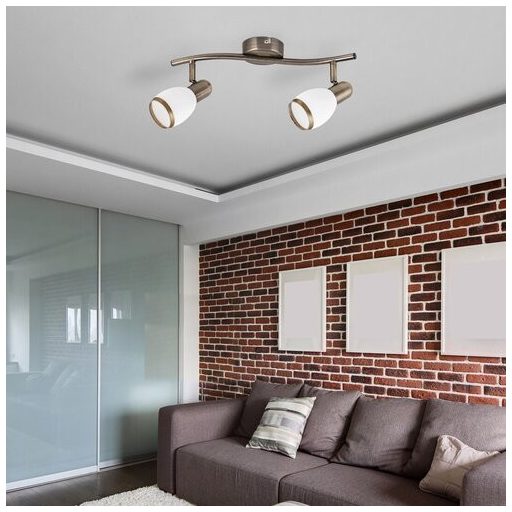 Rábalux Elite Spotlámpa E14 2x MAX 40W IP20 bronz RAB5971