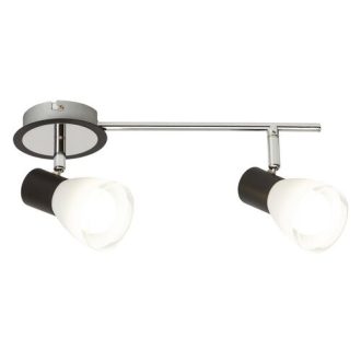 Rábalux Ati Spotlámpa E14 2x MAX 40W IP20 fekete RAB5977