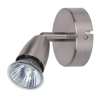   Rábalux Norman Spotlámpa GU10 1x MAX 50W IP20 szatin króm RAB5991