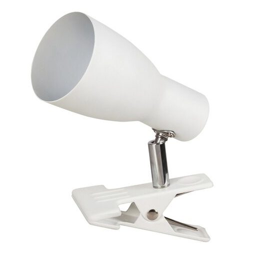 Rábalux Ebony Spotlámpa E27 1x MAX 20W vezetékes kapcsolóval IP20 fehér RAB6026
