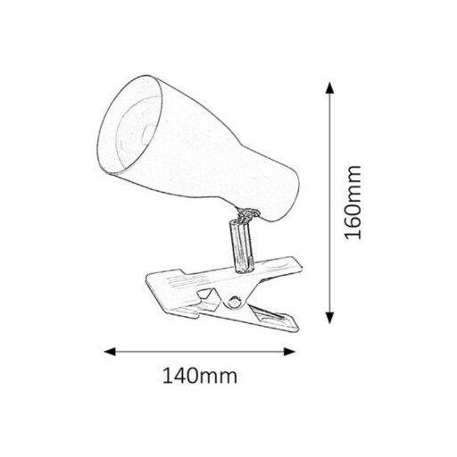 Rábalux Ebony Beltéri lámpa  E27 1x MAX 20 - RAB6026