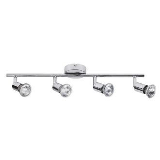   Rábalux Norton Spotlámpa GU10 4x MAX 50W IP20 króm RAB6047