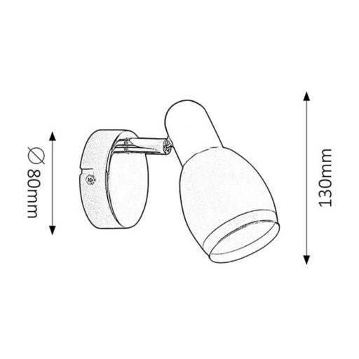 Rábalux Elite Beltéri lámpa  E14 1x MAX 40 - RAB6060