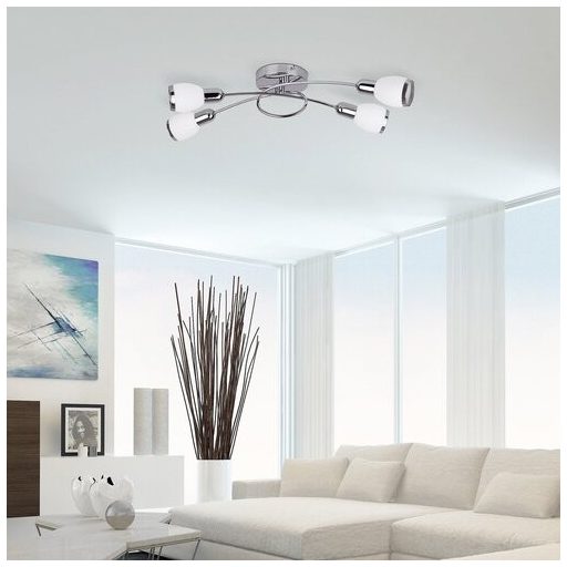 Rábalux Elite Mennyezeti lámpa E14 4x MAX 40W IP20 króm RAB6063