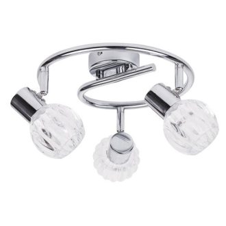 Rábalux Lauren Spotlámpa E14 3x MAX 40W IP20 króm RAB6093