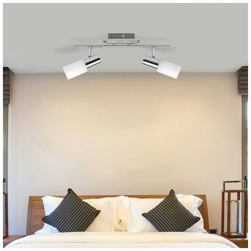 Rábalux Logan Spotlámpa E14 2x MAX 40W IP20 króm RAB6097