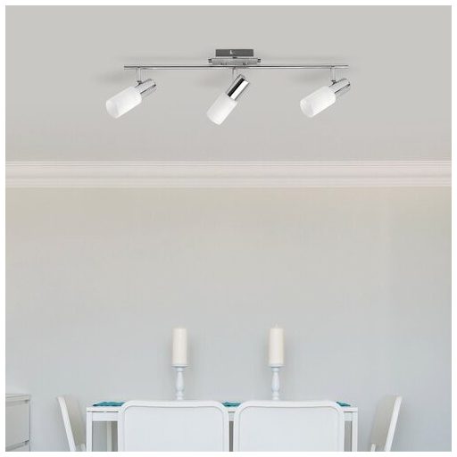 Rábalux Logan Spotlámpa E14 3x MAX 40W IP20 króm RAB6098
