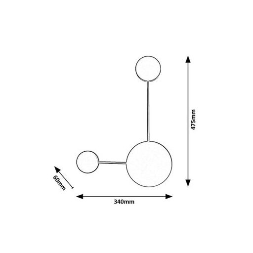Rábalux Amadeo Beltéri lámpa természetes fehér LED 7 - RAB6258