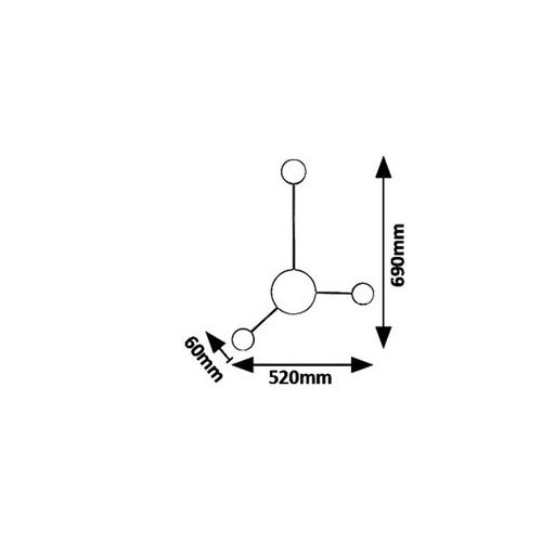 Rábalux Amadeo Beltéri lámpa természetes fehér LED 10,5 - RAB6259