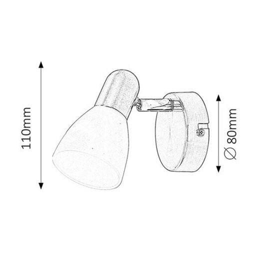 Rábalux Soma Beltéri lámpa  E14 1x MAX 40 - RAB6301