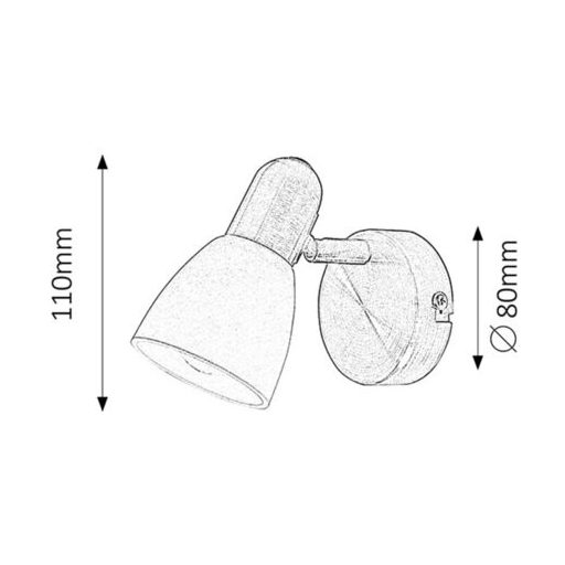 Rábalux Soma Beltéri lámpa  E14 1x MAX 40 - RAB6306