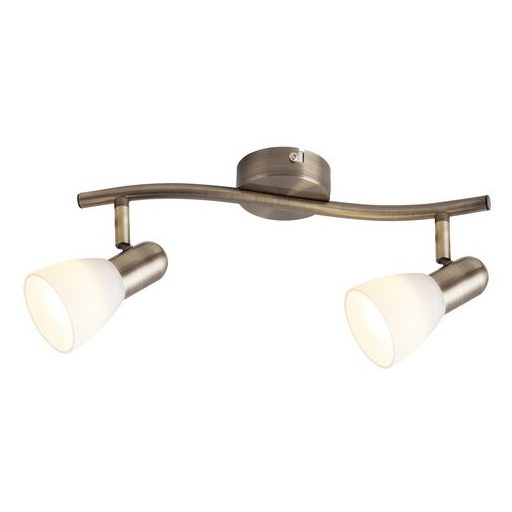 Rábalux Soma Spotlámpa E14 2x MAX 40W IP20 bronz RAB6307