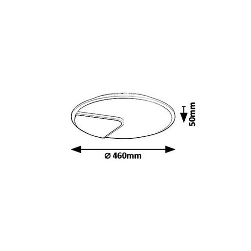 Rábalux Boswell Beltéri lámpa természetes fehér LED 40 - RAB6329