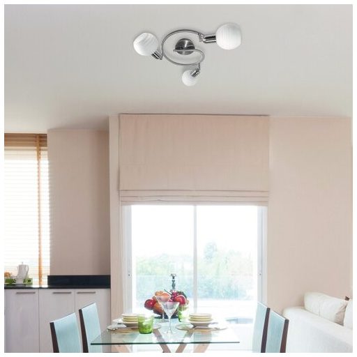 Rábalux Aurel Spotlámpa E14 3x MAX 40W IP20 szatin króm RAB6343