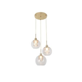   Rábalux Philana Függeszték E27 3x MAX 60W IP20 arany RAB6496