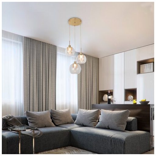 Rábalux Philana Függeszték E27 3x MAX 60W IP20 arany RAB6496