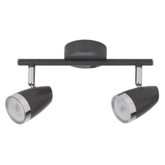  Rábalux Karen Spotlámpa LED 2x 4W 3000K IP20 antracit RAB6513