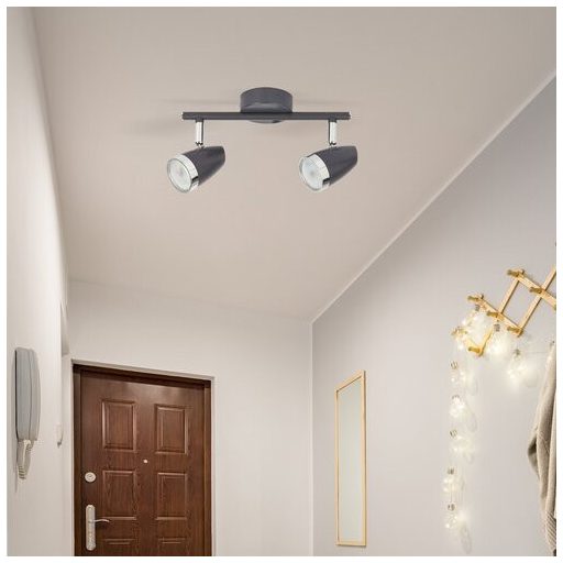 Rábalux Karen Spotlámpa LED 2x 4W 3000K IP20 antracit RAB6513