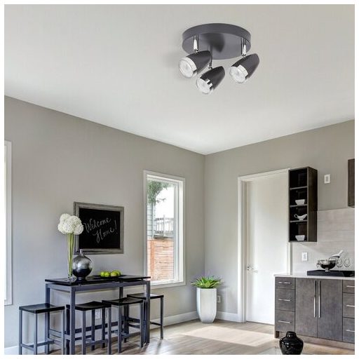 Rábalux Karen Spotlámpa LED 3x 4W 3000K IP20 antracit RAB6514