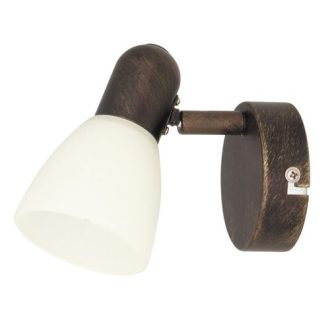   Rábalux Soma Spotlámpa E14 1x MAX 40W IP20 antik barna RAB6591
