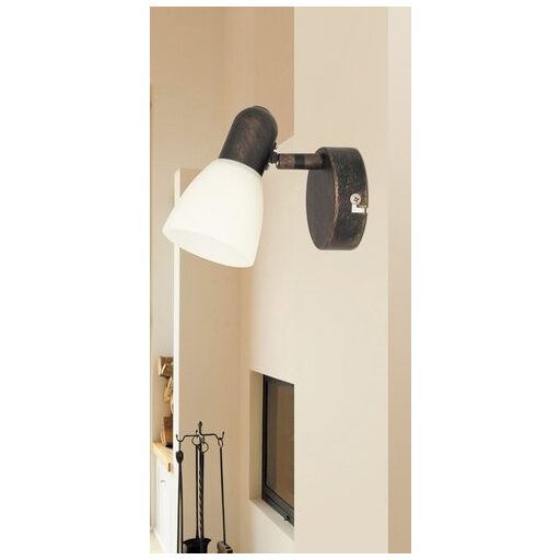 Rábalux Soma Spotlámpa E14 1x MAX 40W IP20 antik barna RAB6591