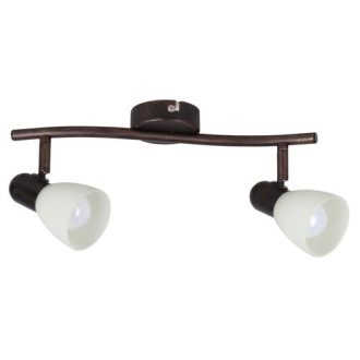   Rábalux Soma Spotlámpa E14 2x MAX 40W IP20 antik barna RAB6592