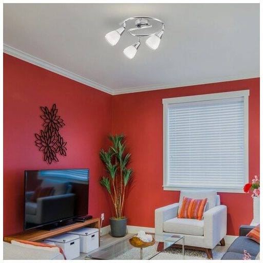 Rábalux Nicolette Spotlámpa E14 3x MAX 40W IP20 króm RAB6769