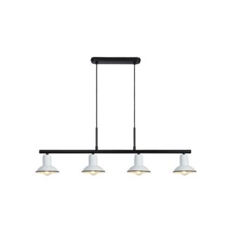   Rábalux Maliet Függeszték E14 4x MAX 40W IP20 fehér RAB6789