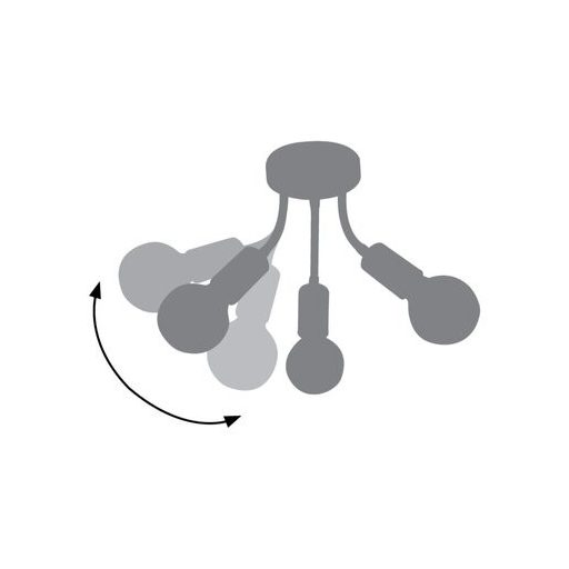 Rábalux Almus Beltéri lámpa  E27 3x MAX 60 - RAB6808
