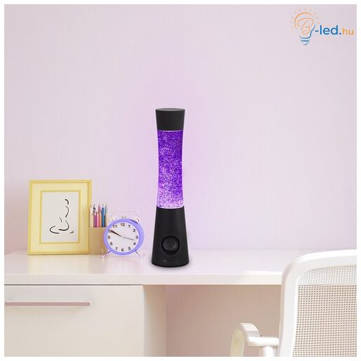 Rábalux Carnival Dekor lámpa LED 5W RGB, BT hangszóró IP20 fekete RAB6949