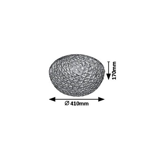 Rábalux Jillian Beltéri lámpa meleg fehér LED 24 - RAB6967