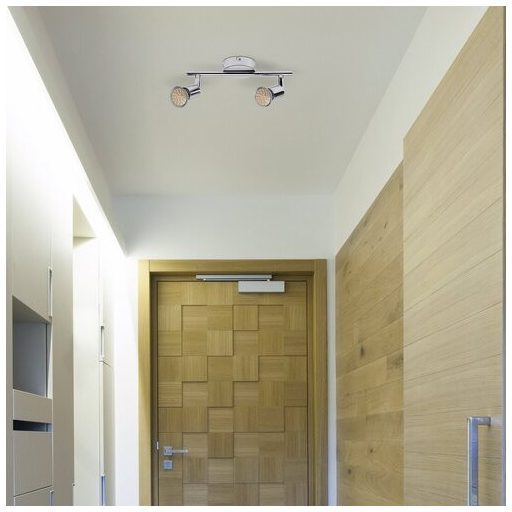 Rábalux Norton Spotlámpa GU10 2x MAX 50W 3000K IP20 króm RAB6987