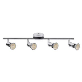   Rábalux Norton Spotlámpa GU10 4x MAX 50W 3000K IP20 króm RAB6988