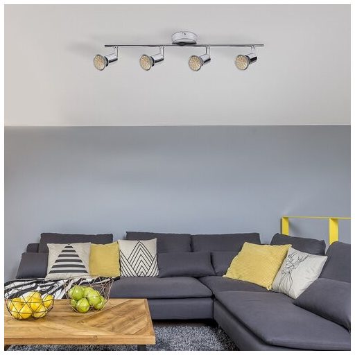 Rábalux Norton Spotlámpa GU10 4x MAX 50W 3000K IP20 króm RAB6988