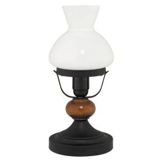   Rábalux Petronel Éjjeli lámpa E27 1x MAX 60W vezetékes kapcsolóval IP20 matt fekete RAB7072