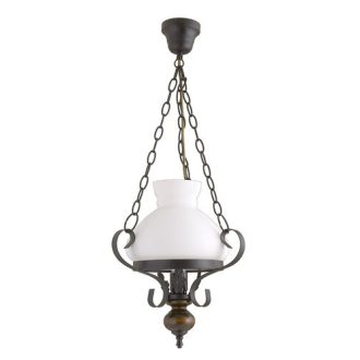  Rábalux Petronel Csillár E27 1x MAX 60W IP20 matt fekete RAB7076