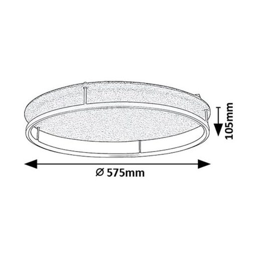 Rábalux Farenzo Beltéri lámpa változtatható LED 40 - RAB71033