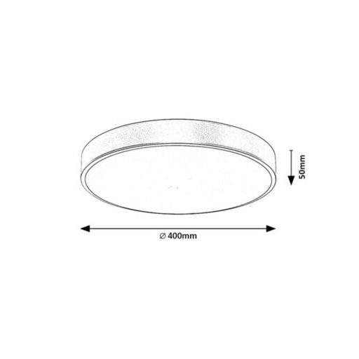 Rábalux Tesia Beltéri lámpa meleg fehér LED 36 - RAB71037