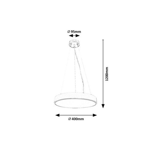 Rábalux Tesia Beltéri lámpa természetes fehér LED 36 - RAB71040