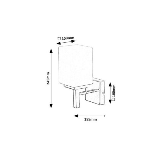 Rábalux Zenkai Beltéri lámpa  E14 1X MAX 10 - RAB71061