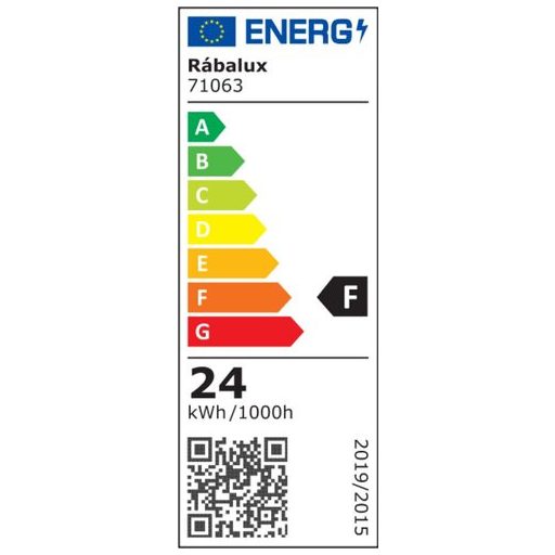 Rábalux Madi Beltéri lámpa meleg fehér LED 24 - RAB71063