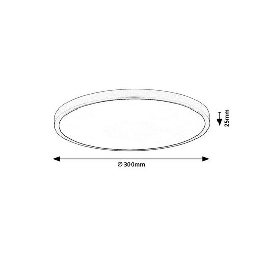 Rábalux Paulos Beltéri lámpa természetes fehér LED 24 - RAB71073