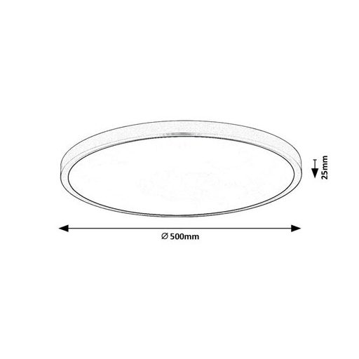 Rábalux Paulos Beltéri lámpa természetes fehér LED 48 - RAB71075