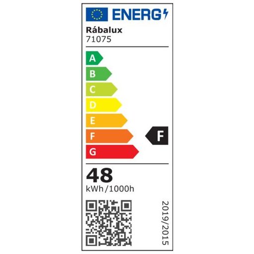 Rábalux Paulos Beltéri lámpa természetes fehér LED 48 - RAB71075