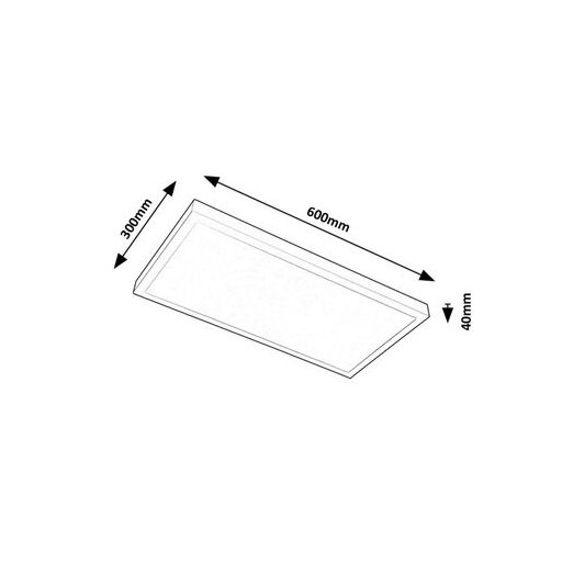 Rábalux Damek2 Beltéri lámpa természetes fehér LED 24 - RAB71077