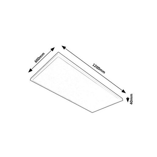 Rábalux Damek2 Beltéri lámpa természetes fehér LED 80 - RAB71079